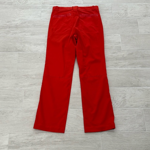 Nike Red Orange Golf Modern Tech Tour Performance Stretch Chino Pants - Picture 5 of 7